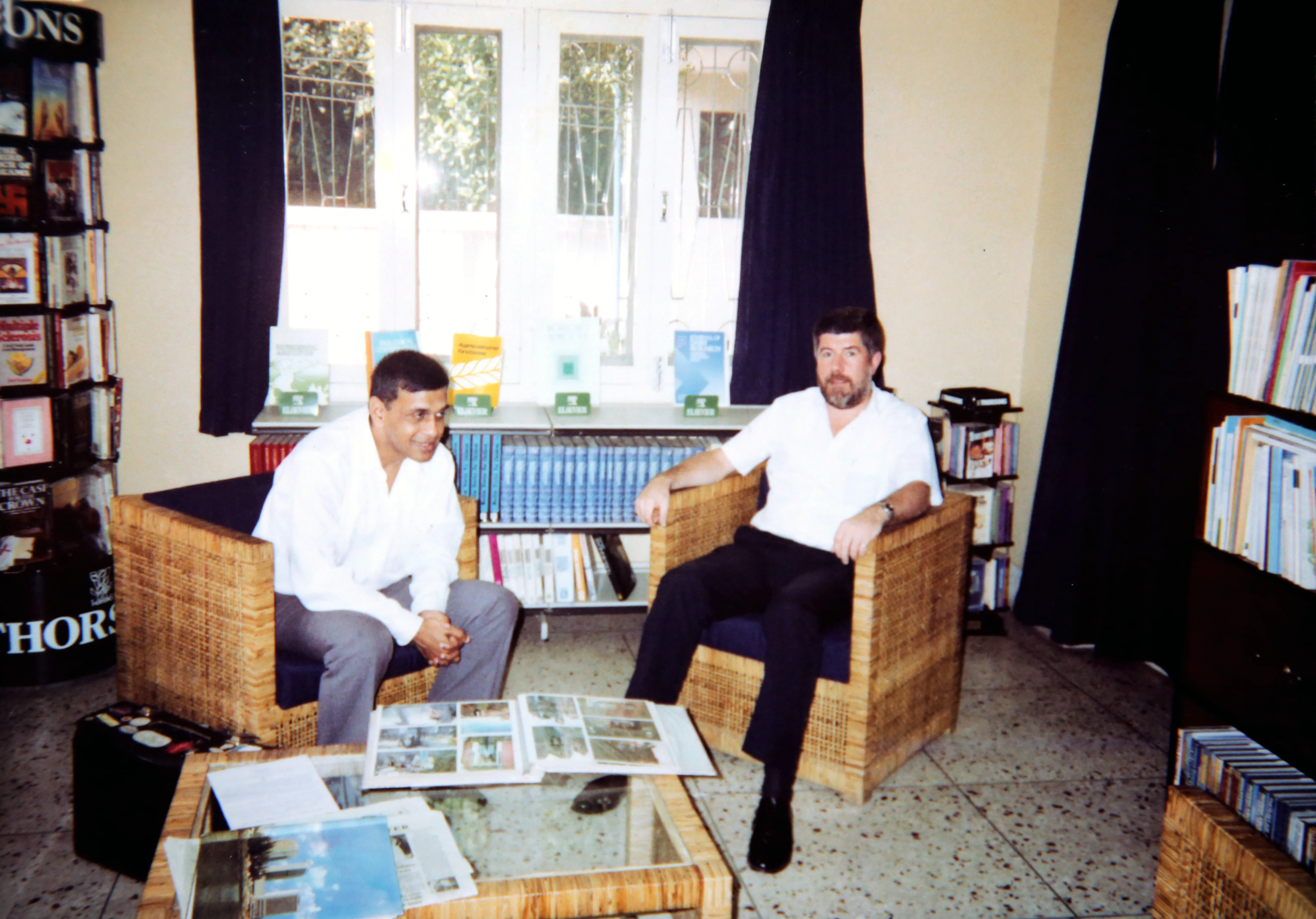 Tanvir Yasin Karim and M. Nazmul Karim at Cengage Learning Singapore, 2015